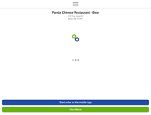 Tablet Screenshot of pandachinesebear.com